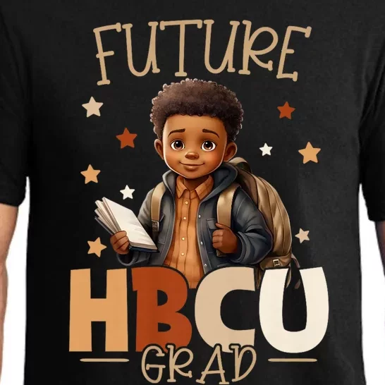 Future Hbcu Graduate Afro Black Boy College Graduation Pajama Set