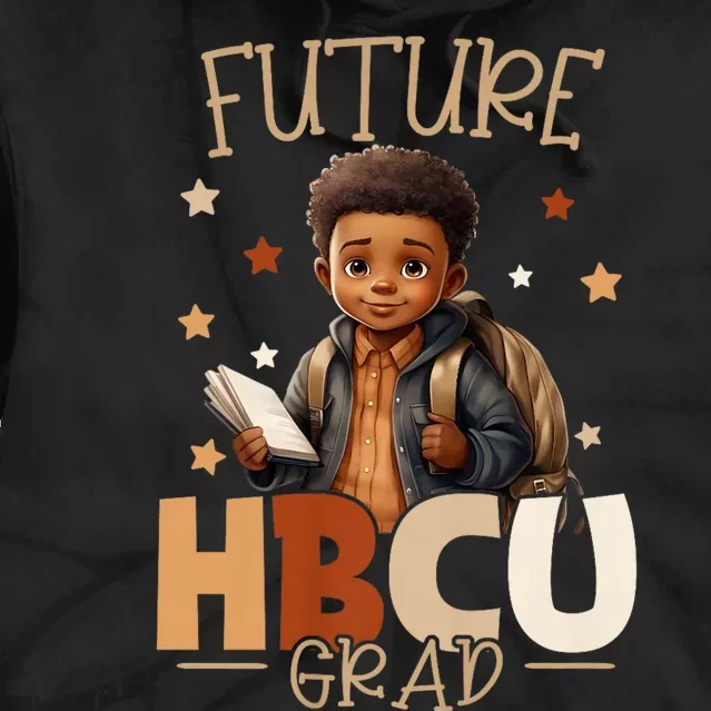 Future Hbcu Graduate Afro Black Boy College Graduation Tie Dye Hoodie