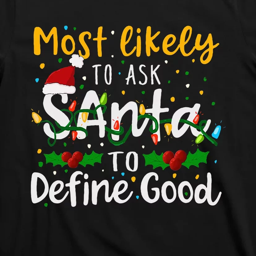 Festive Holiday Gift for the Curious and Jolly T-Shirt