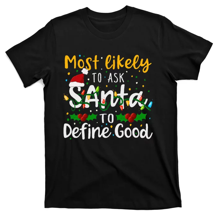 Festive Holiday Gift for the Curious and Jolly T-Shirt