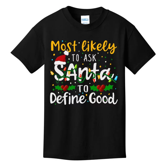 Festive Holiday Gift for the Curious and Jolly Kids T-Shirt