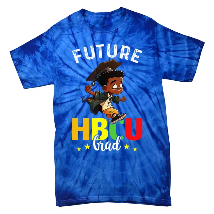 Future HBCU Grad Graduation HBCU Future College Student Tie-Dye T-Shirt