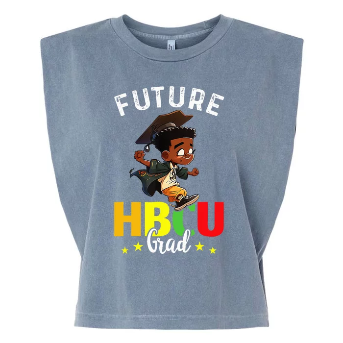 Future HBCU Grad Graduation HBCU Future College Student Garment-Dyed Women's Muscle Tee