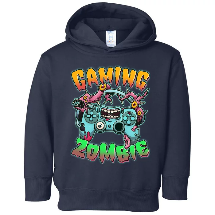 Funny Halloween Gaming Zombie Game Controller Toddler Hoodie