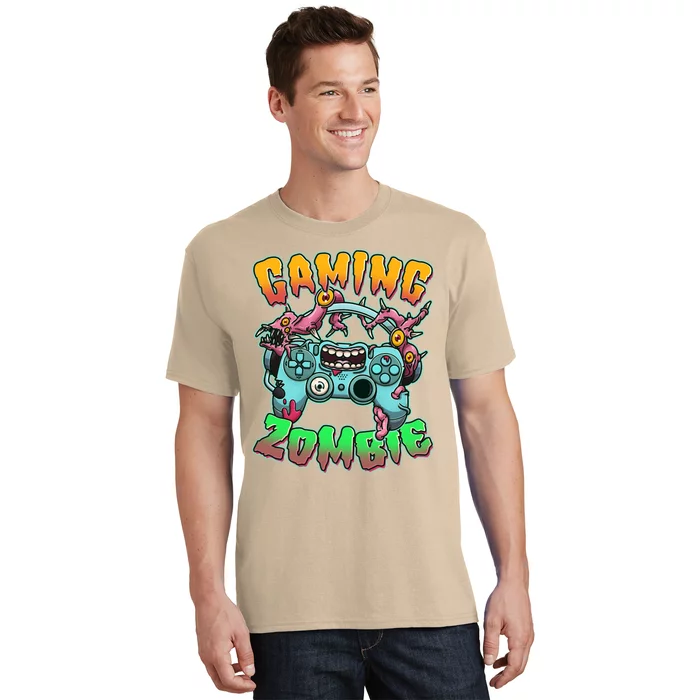 Funny Halloween Gaming Zombie Game Controller T-Shirt