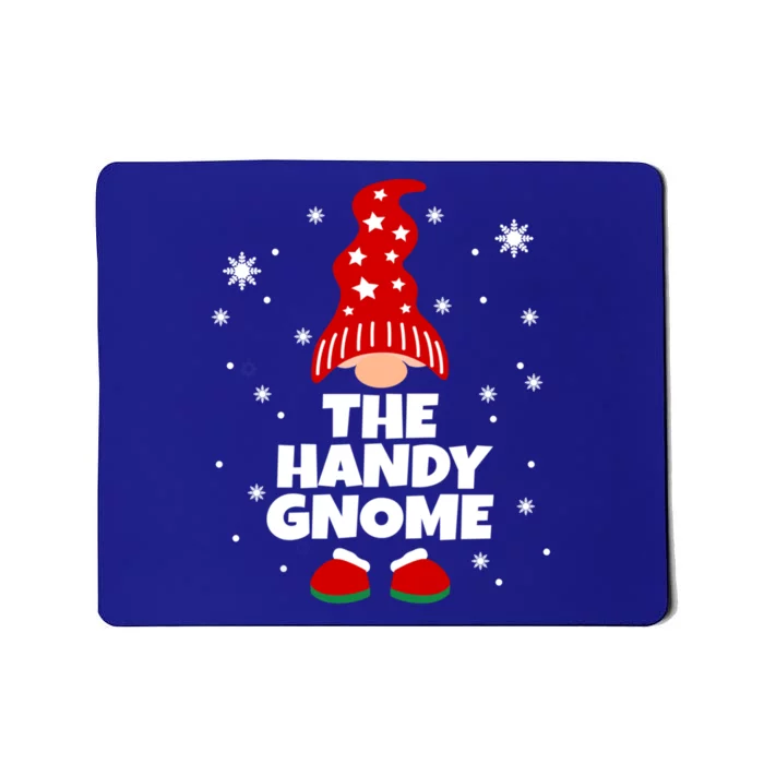 Funny Handy Gnome Family Matching Christmas Gift Mousepad