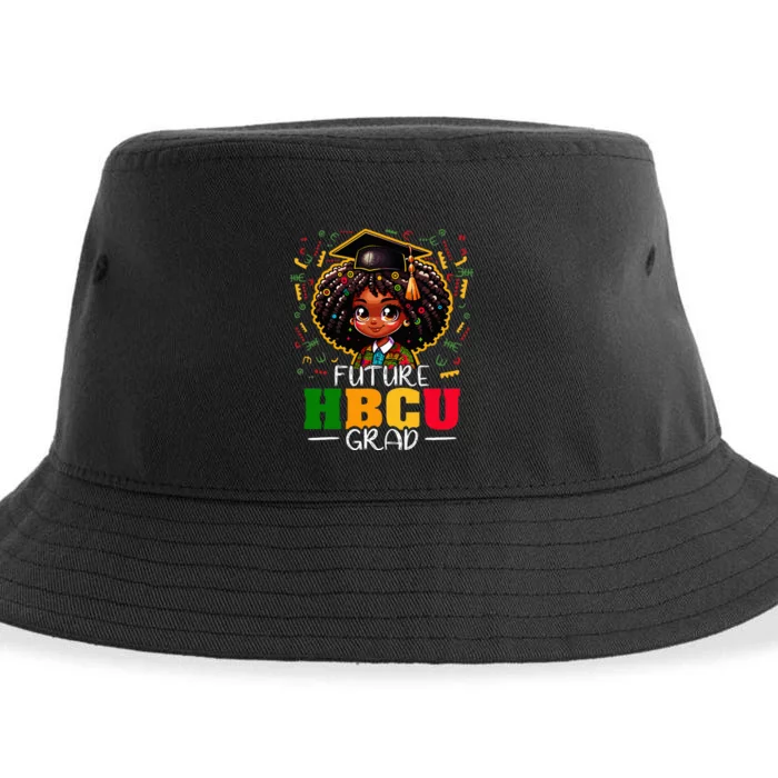 Future HBCU Grad Black Graduation HBCU Sustainable Bucket Hat