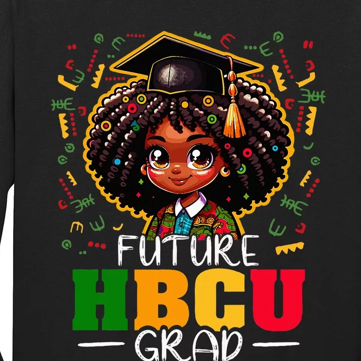 Future HBCU Grad Black Graduation HBCU Tall Long Sleeve T-Shirt