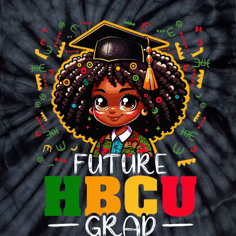 Future HBCU Grad Black Graduation HBCU Tie-Dye T-Shirt