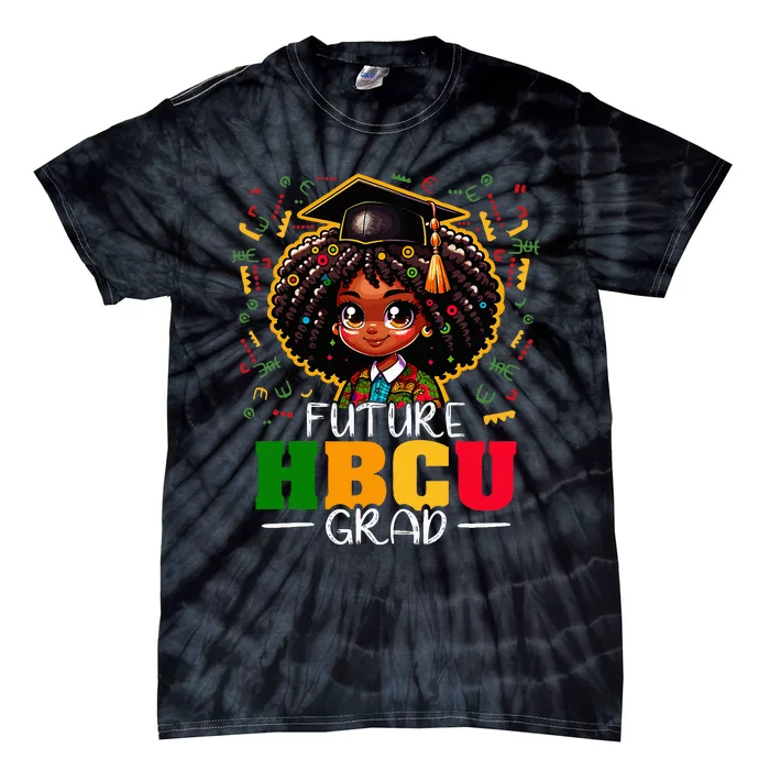 Future HBCU Grad Black Graduation HBCU Tie-Dye T-Shirt