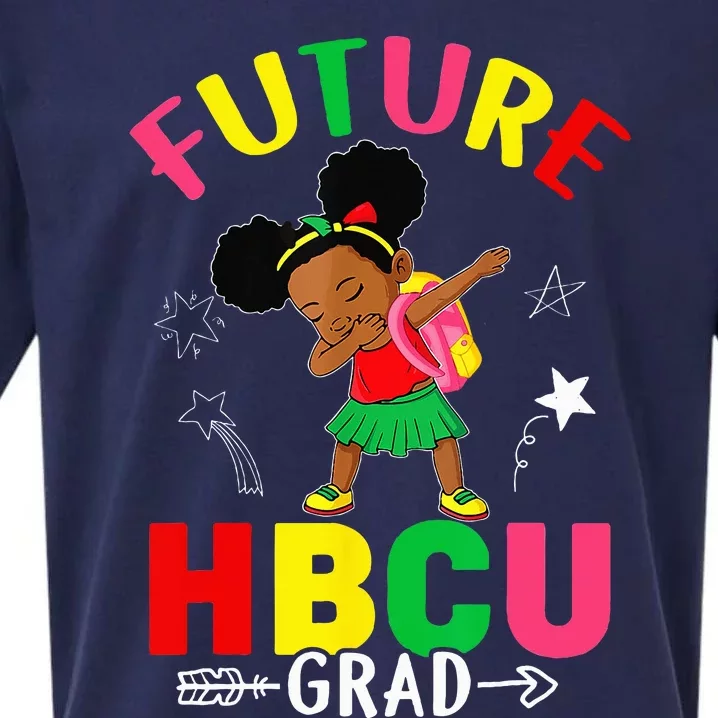 Future HBCU Grad Graduation HBCU Future College Student Sueded Cloud Jersey T-Shirt