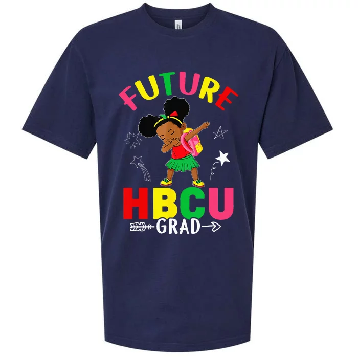 Future HBCU Grad Graduation HBCU Future College Student Sueded Cloud Jersey T-Shirt