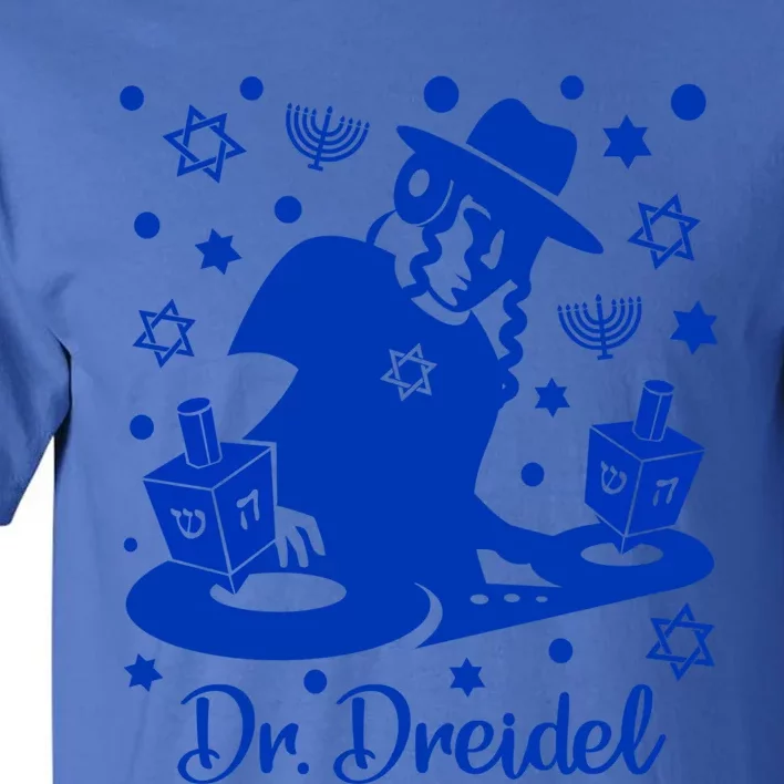 Funny Hanukkah Gift Dr Dreidel Chanukah Graphic Holiday Gift Tall T-Shirt