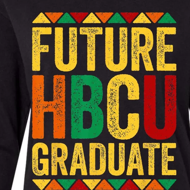 Future HBCU Graduate Historical Black College Alumni Womens Cotton Relaxed Long Sleeve T-Shirt