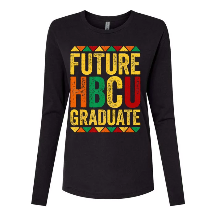 Future HBCU Graduate Historical Black College Alumni Womens Cotton Relaxed Long Sleeve T-Shirt