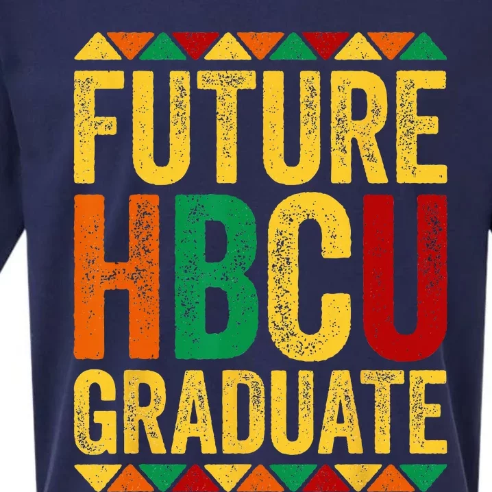 Future HBCU Graduate Historical Black College Alumni Sueded Cloud Jersey T-Shirt