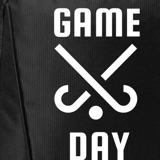 Field Hockey Game Day Funny Mom And Dad Spirit Wear Design Gift City Backpack