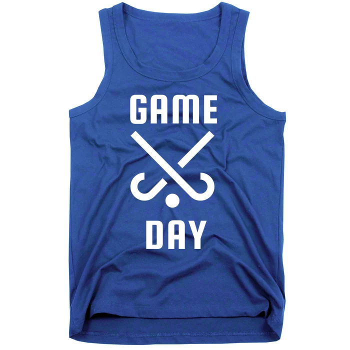 Field Hockey Game Day Funny Mom And Dad Spirit Wear Design Gift Tank Top