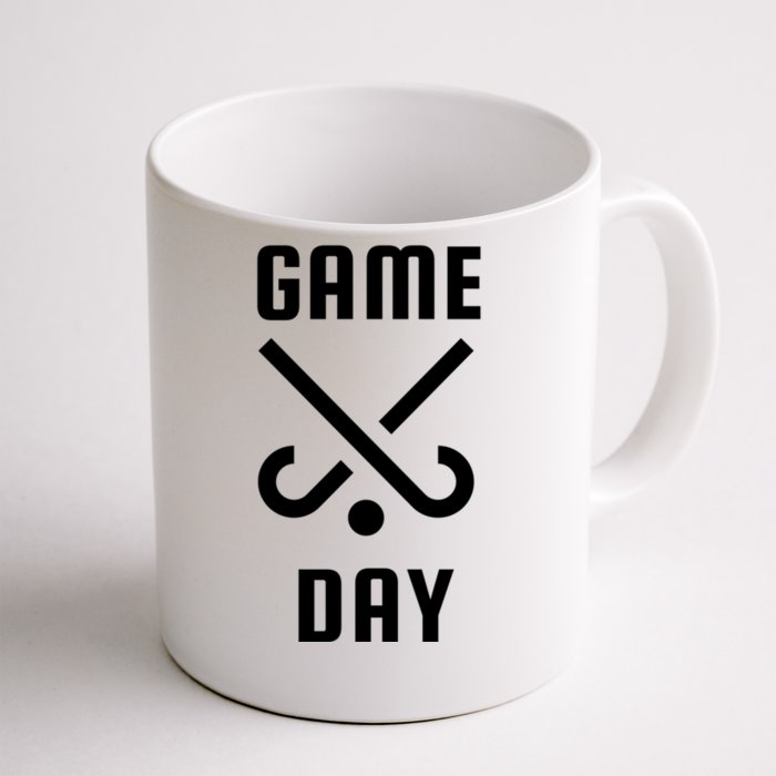 Field Hockey Game Day Funny Mom And Dad Spirit Wear Design Gift Front & Back Coffee Mug