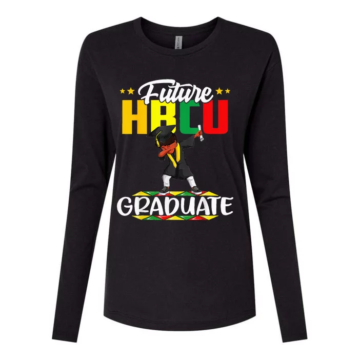 Future HBCU Graduate Afro Black College Womens Cotton Relaxed Long Sleeve T-Shirt