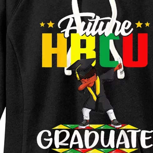 Future HBCU Graduate Afro Black College Women's Fleece Hoodie