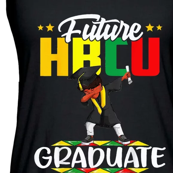 Future HBCU Graduate Afro Black College Ladies Essential Flowy Tank