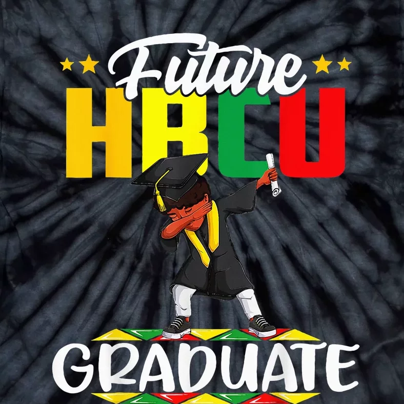 Future HBCU Graduate Afro Black College Tie-Dye T-Shirt