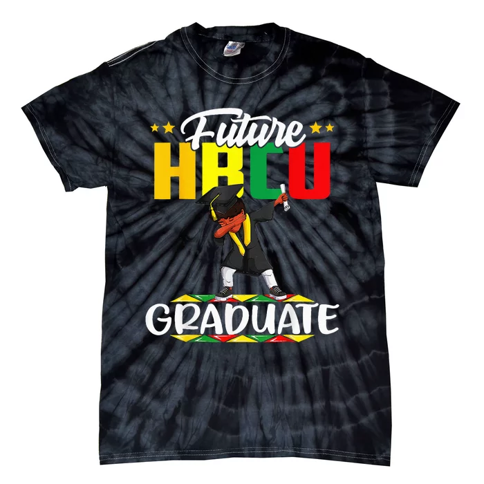 Future HBCU Graduate Afro Black College Tie-Dye T-Shirt