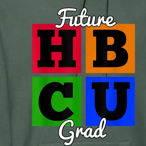 Future HBCU Grad For Kidss And Teens Premium Hoodie