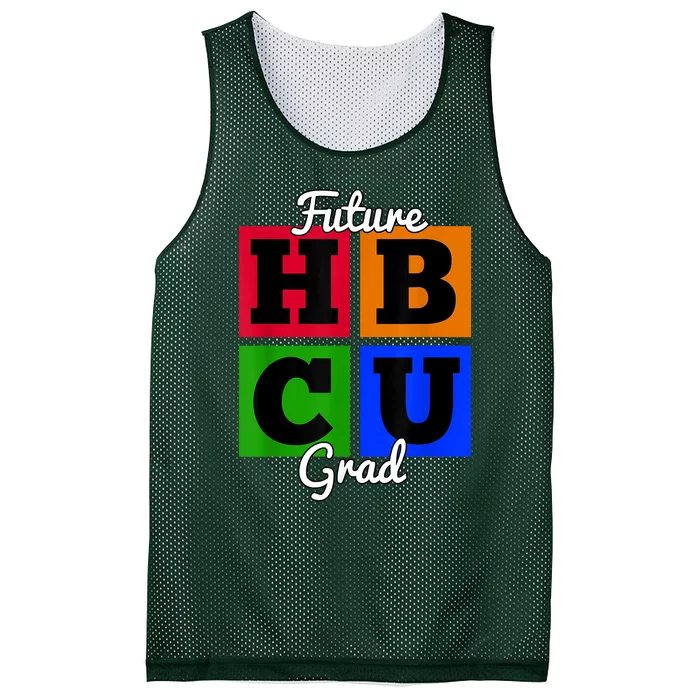 Future HBCU Grad For Kidss And Teens Mesh Reversible Basketball Jersey Tank