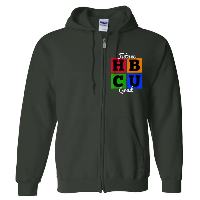 Future HBCU Grad For Kidss And Teens Full Zip Hoodie