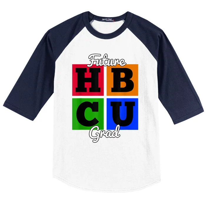 Future HBCU Grad For Kidss And Teens Baseball Sleeve Shirt