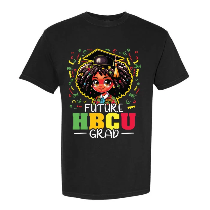 Future Hbcu Grad Black Girl Graduation Hbcu Garment-Dyed Heavyweight T-Shirt