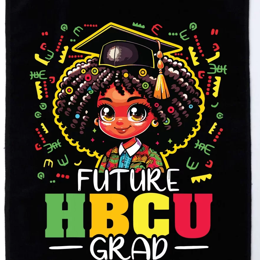 Future Hbcu Grad Black Girl Graduation Hbcu Platinum Collection Golf Towel