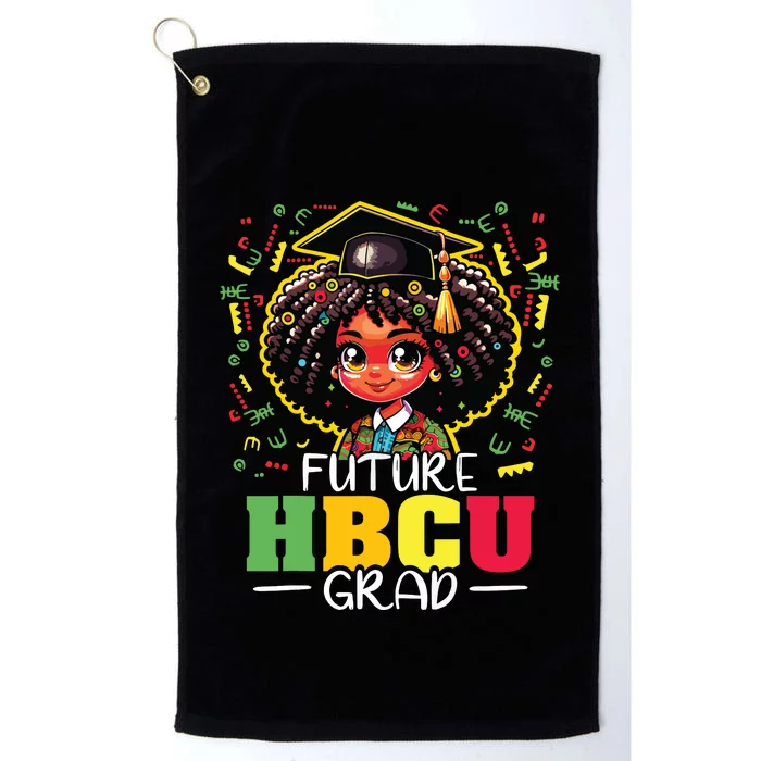 Future Hbcu Grad Black Girl Graduation Hbcu Platinum Collection Golf Towel