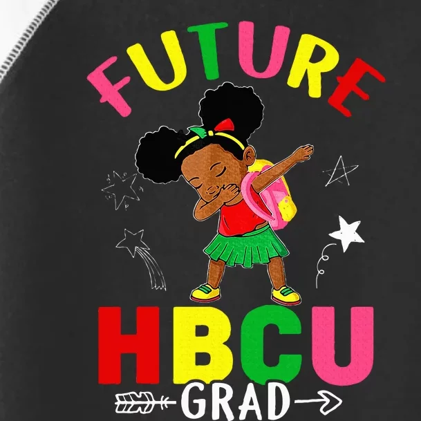 Future HBCU Grad Girl Graduation HBCU Future College Student Toddler Fine Jersey T-Shirt