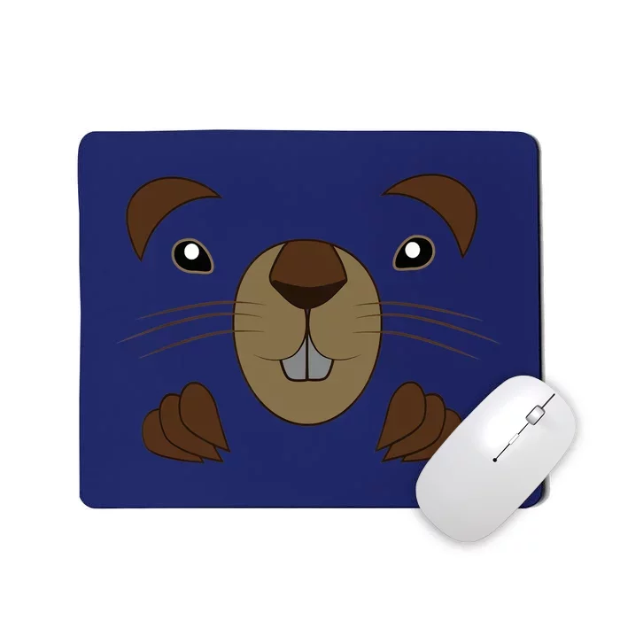 Funny Happy Groundhog Day Toddler Mousepad