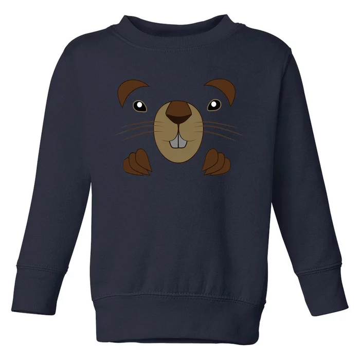 Funny Happy Groundhog Day Toddler Toddler Sweatshirt