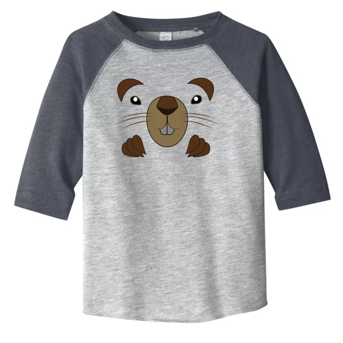 Funny Happy Groundhog Day Toddler Toddler Fine Jersey T-Shirt