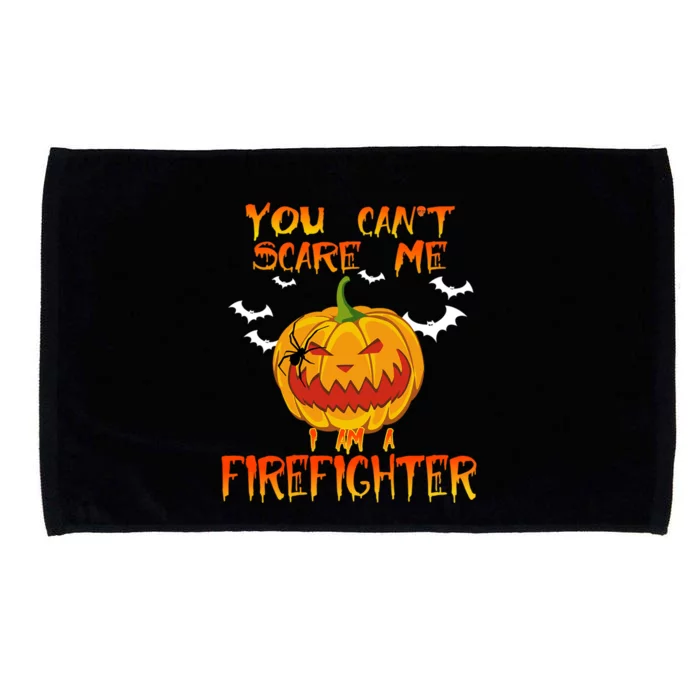 Firefighter Halloween Gift Scary Firefighter Costume Cute Gift Microfiber Hand Towel