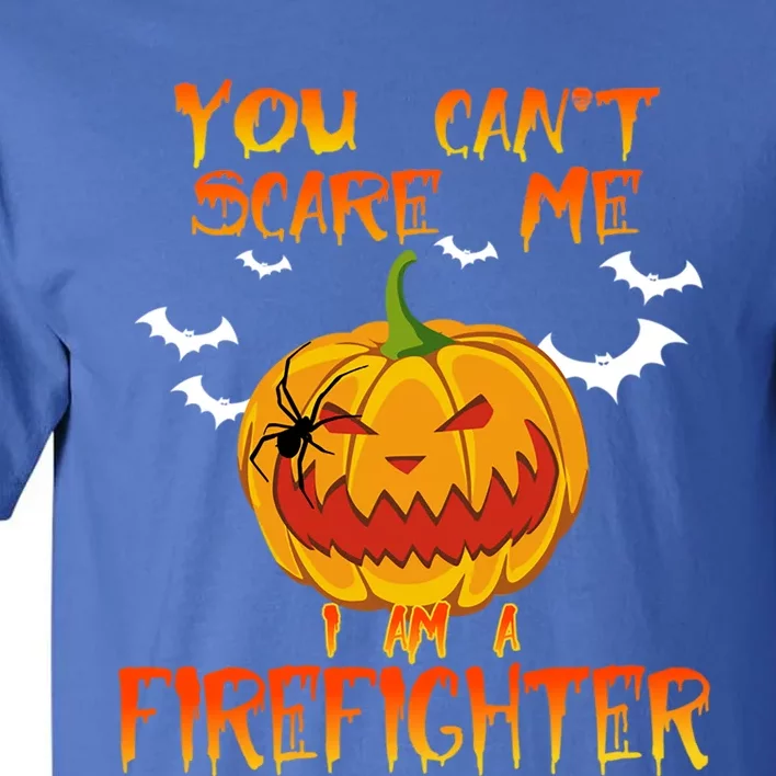 Firefighter Halloween Gift Scary Firefighter Costume Cute Gift Tall T-Shirt