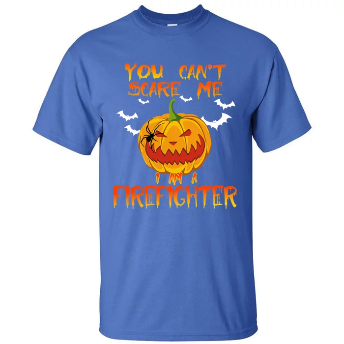 Firefighter Halloween Gift Scary Firefighter Costume Cute Gift Tall T-Shirt