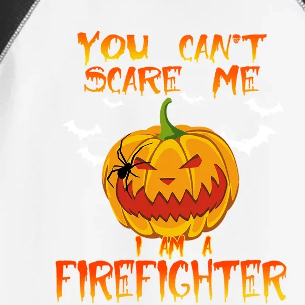 Firefighter Halloween Gift Scary Firefighter Costume Cute Gift Toddler Fine Jersey T-Shirt