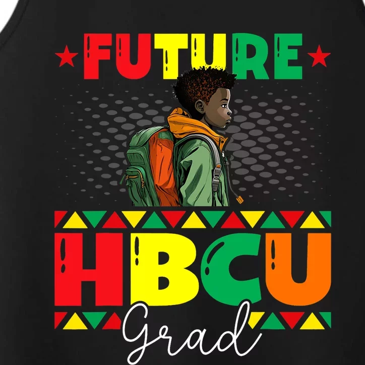 Future HBCU Grad History Black College Black History Month Performance Tank