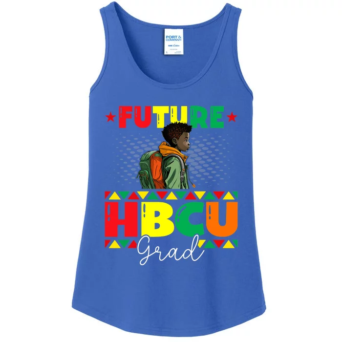 Future HBCU Grad History Black College Black History Month Ladies Essential Tank