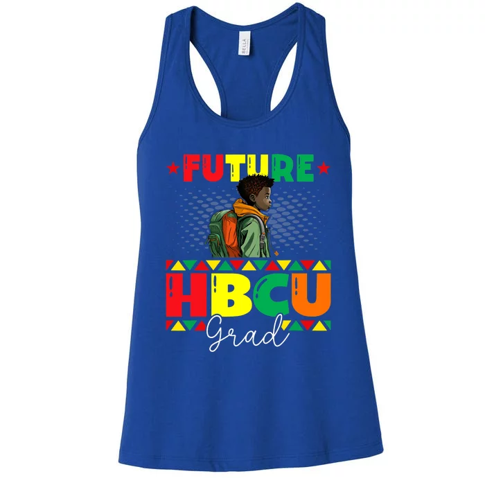 Future HBCU Grad History Black College Black History Month Women's Racerback Tank