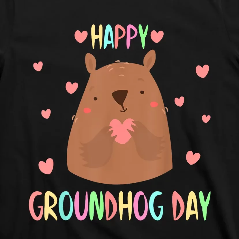 Funny Happy Groundhog Day 2024 T-Shirt