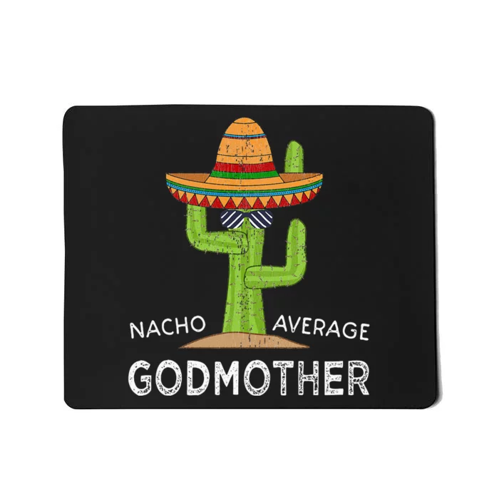 Fun Hilarious Godparent Humor Funny Saying Godmother Mousepad