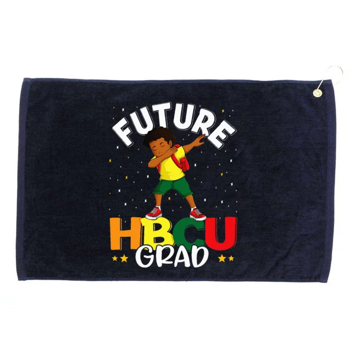 Future HBCU Grad Graduate Afro Black College Graduation Grommeted Golf Towel