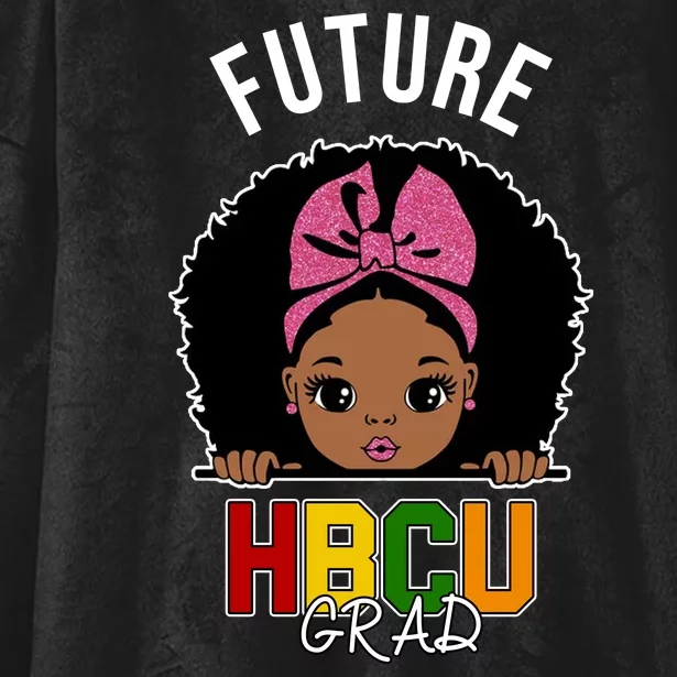 Future HBCU Grad Girl Hooded Wearable Blanket